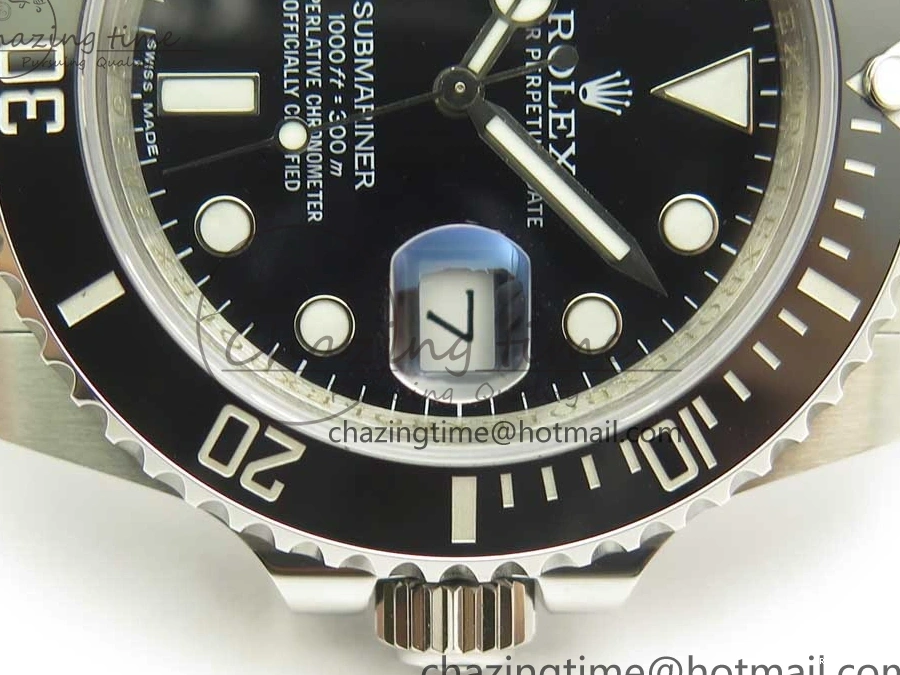 1228 Submariner 116610 LN Black Ceramic VRF 904L 1:1 Best Edition on SS Bracelet VR Cozy 3340